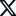 X